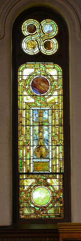 Willard Memorial Window:  14 ornamental windows