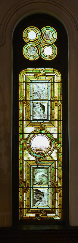 Willard Memorial Window:  14 ornamental windows