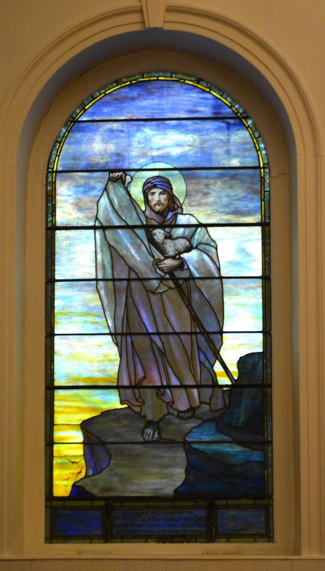 Crawford Memorial Window:  Good Shepherd
