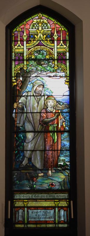 Comstock Memorial Window:  The Lord is My Shepherd
