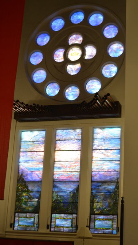 Smith Memorial Window:  landscape