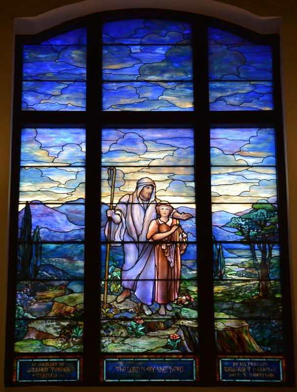 Harrison Memorial Window:  The Lord is My Shepherd