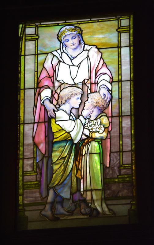 Corbett Memorial Window:  Charity