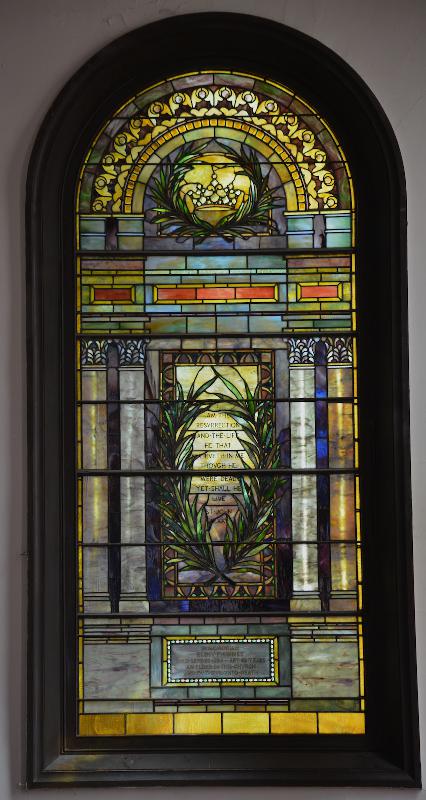 Phinney Memorial Window:  The Victory of Faith