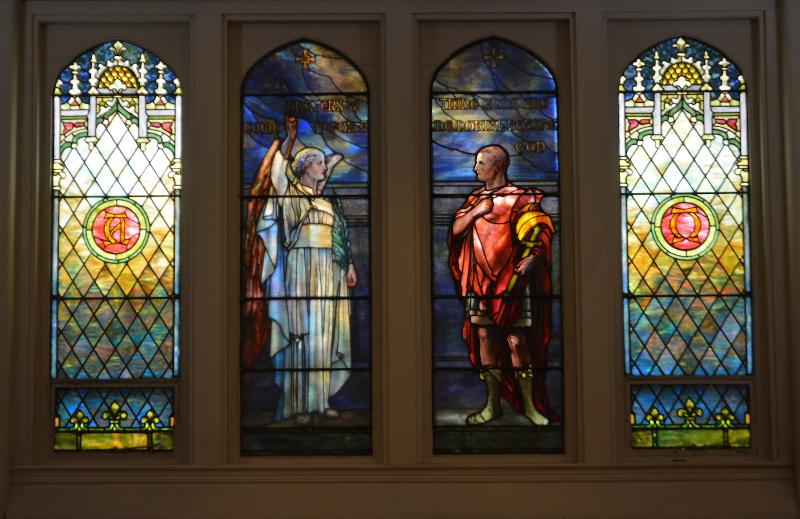 Hoare Memorial Window:  Cornelius and the Angel