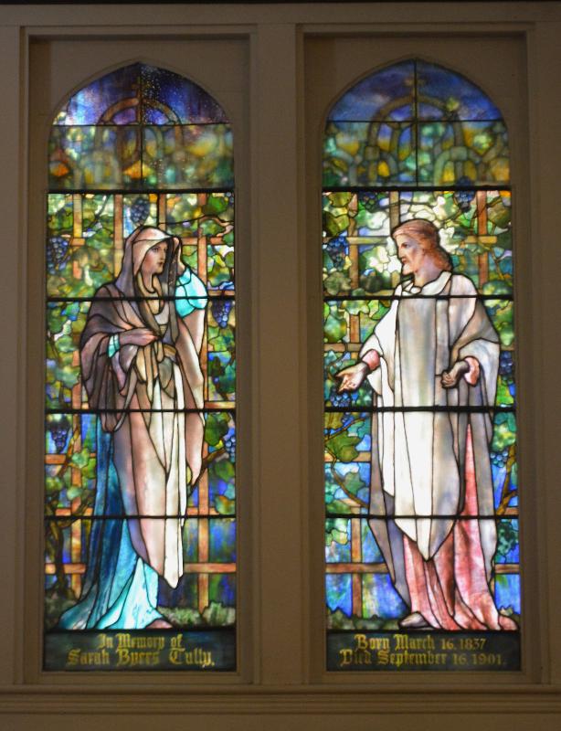 Tully Memorial Window:  Christ and Faith