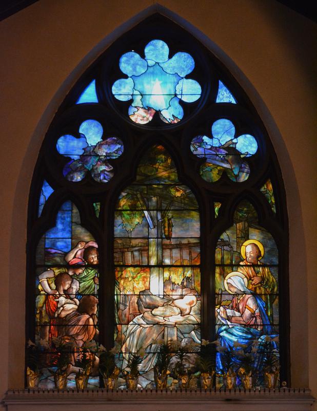 Millholland Memorial Window:  The Nativity