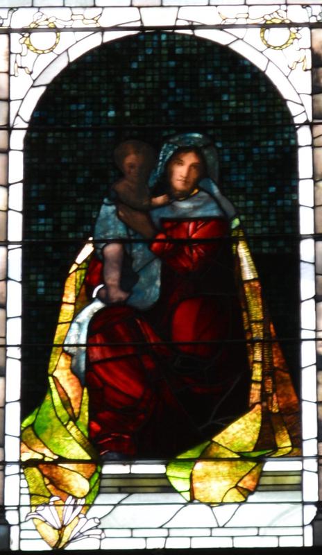Parr Memorial Window:  Madonna