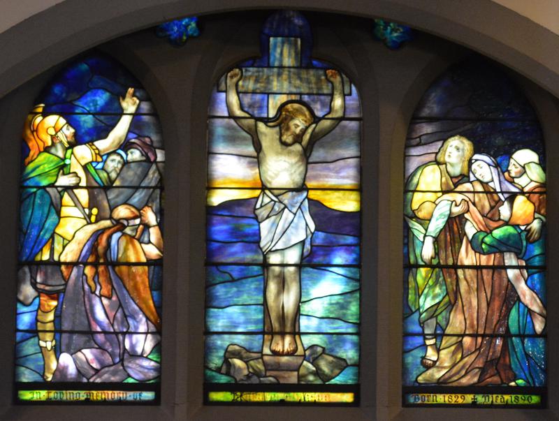 Hinkson Memorial Window:  The Crucifixion