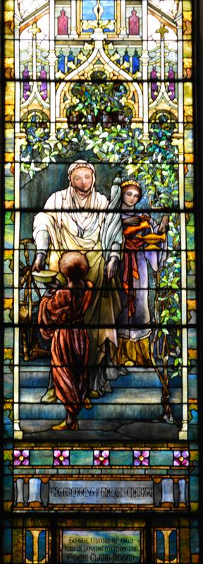 Hogan Memorial Window:  Charity