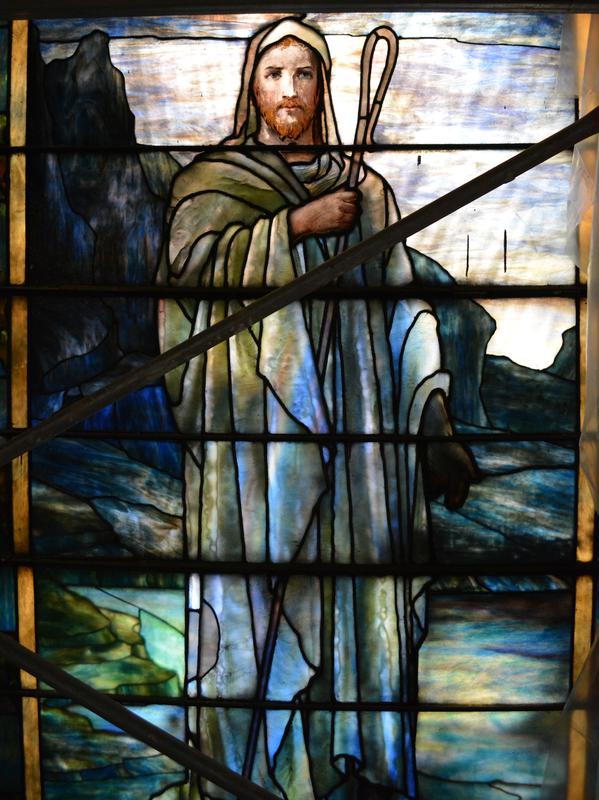 Maize Memorial Window:  In My Father's House Are Many Mansions