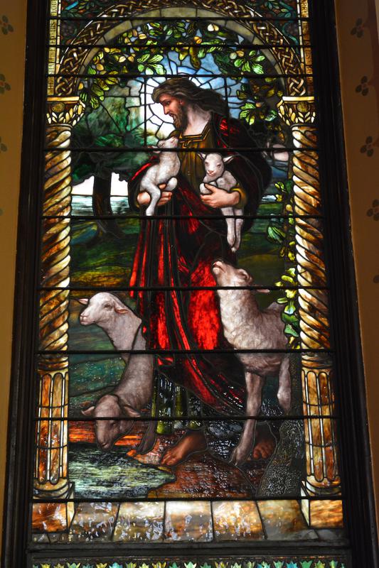 Perry Memorial Window:  The Good Shepherd