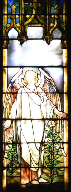 Craik Memorial Window:  Resurrection Angel