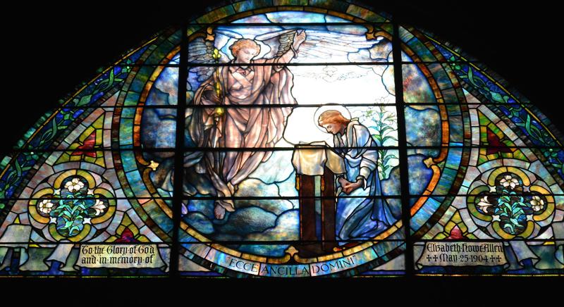 Allen Memorial Window:  Annunciation
