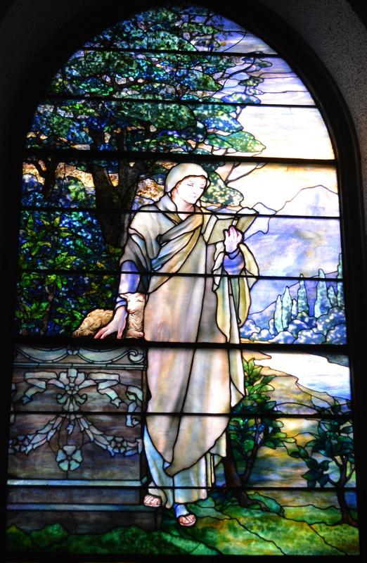 Converse Memorial Window:  St. Agnes