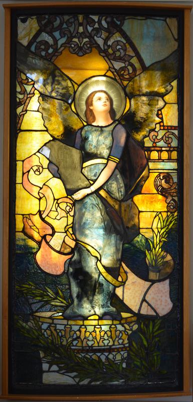 Bell Memorial Window:  St. Joseph and Infant Christ