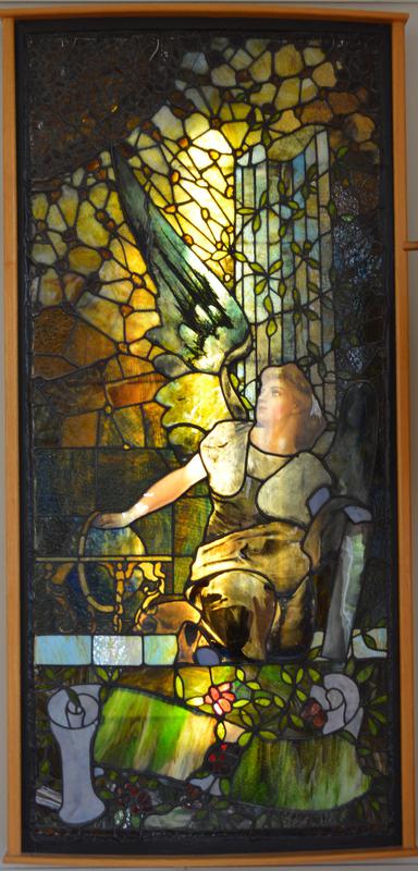 Bell Memorial Window:  St. Joseph and Infant Christ