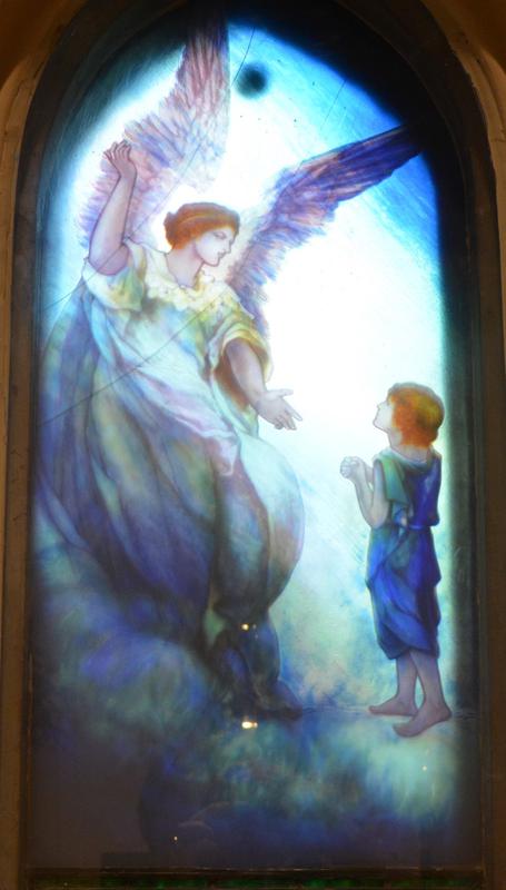 Stewart Memorial Window:  There Shall Be No Night There