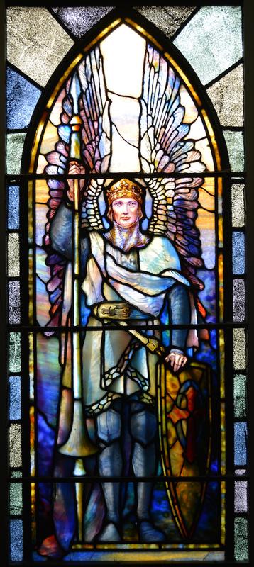 Dunn Memorial Window:  St. Michael