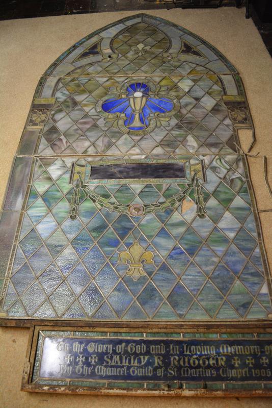 Rutter Memorial Window:  ornamental