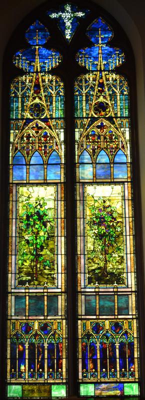 Bailey Memorial Window:  Passion Flowers