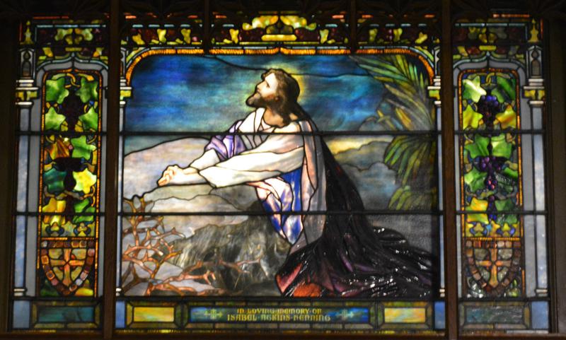 Henning Memorial Window:  Gethsemane