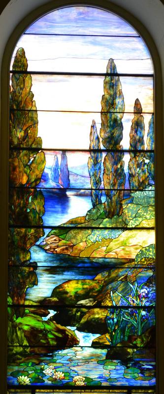 Derr Memorial Window:  landscape