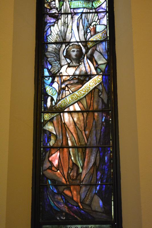 Fell Memorial Window:  Angel of Faith
