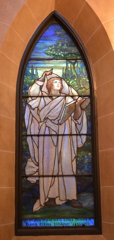 Widener Memorial Window:  St. John the Evangelist