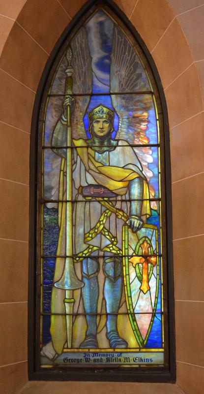 Elkins Memorial Window:  St. Michael