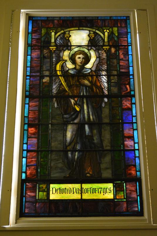 Robinson Memorial Window:  Angels