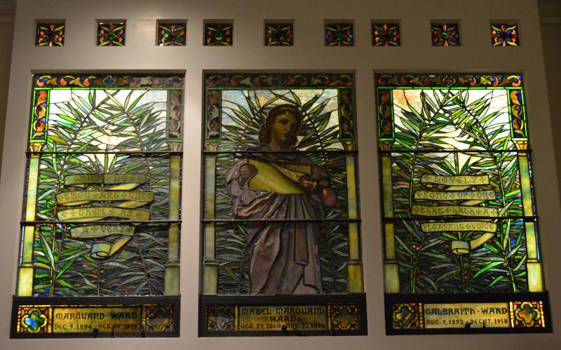 Ward Memorial Window:  Angel of Praise