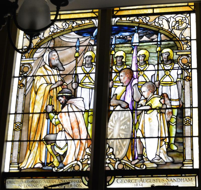 Sandham Memorial Window:  Joshua