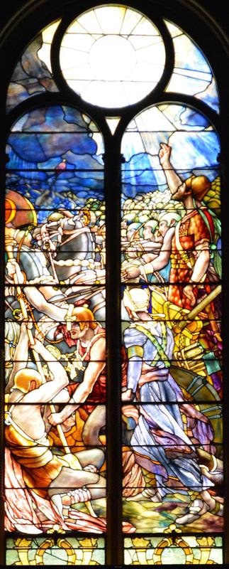 Sandham Memorial Window:  Joshua