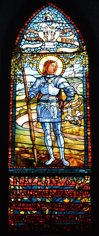 Vinton Memorial Window:  Christian Knight