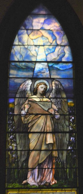 Ruffin and Webb Memorial Window:  Angel of Praise