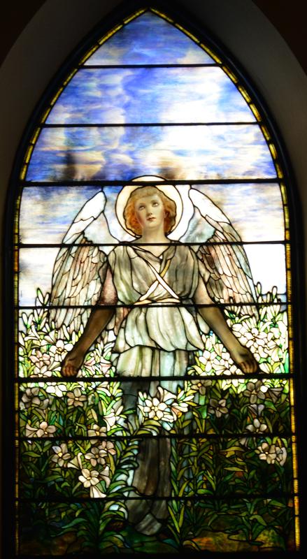 Loring Memorial Window:  Angel of Peace