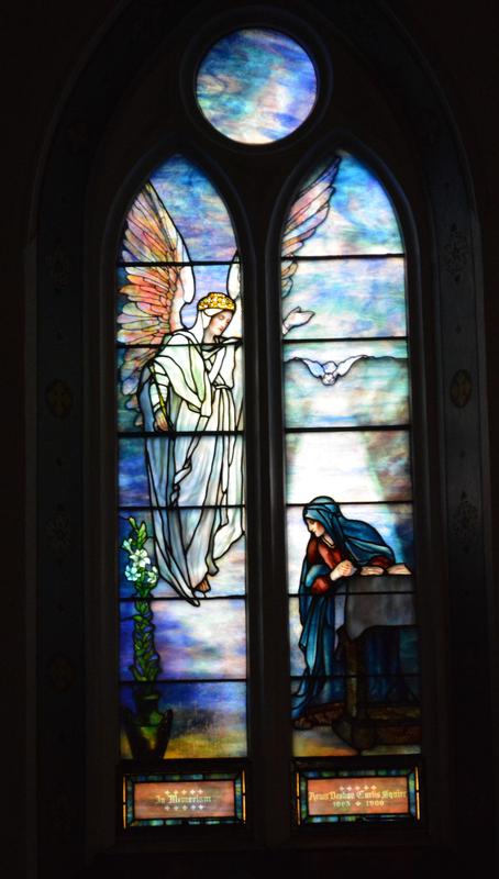 Squire Memorial Window:  Annunciation
