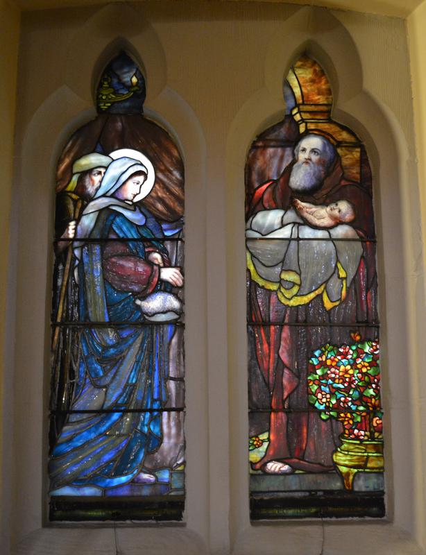 Merriman Memorial Window:  St. Simeon