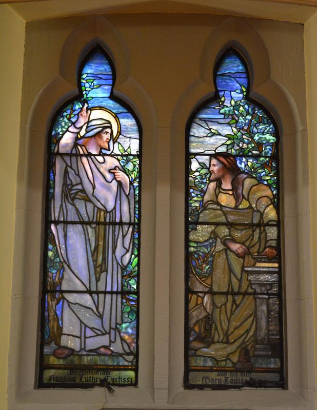 Curtiss Memorial Window:  Call of Matthew