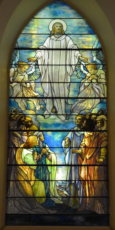 Wile Memorial Window:  Ascension