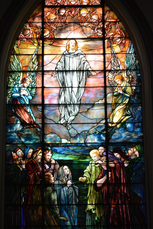 Quincy Memorial Window:  Ascension