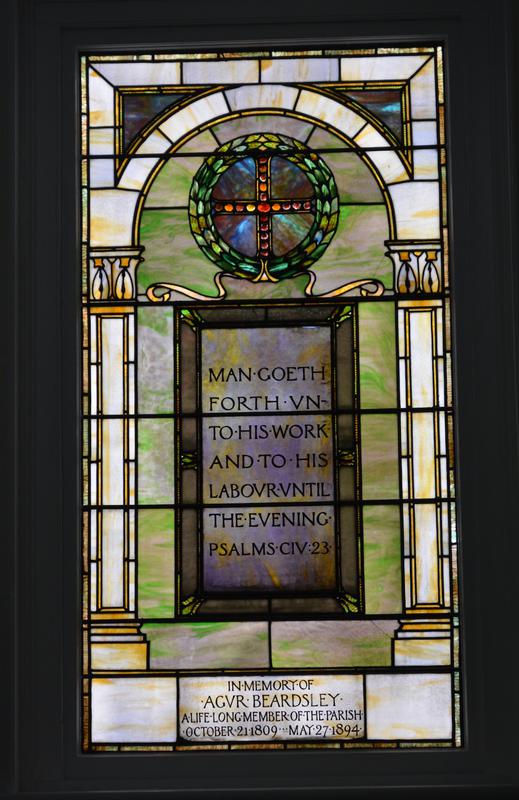 Beardsley Memorial Window:  ornamental