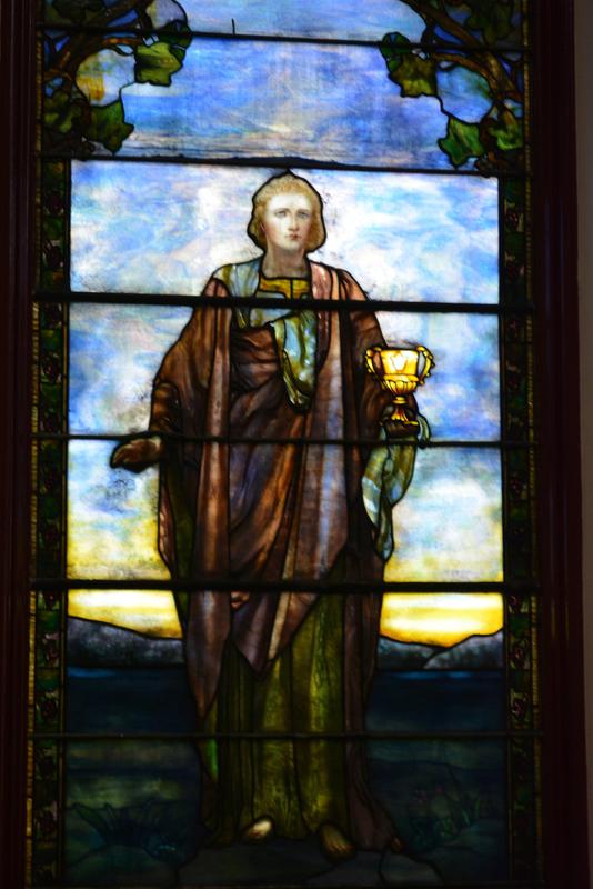 Buckingham Memorial Window:  St. John