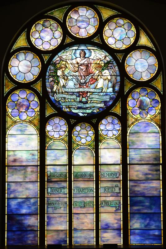 Reid Memorial Window:  Benediction
