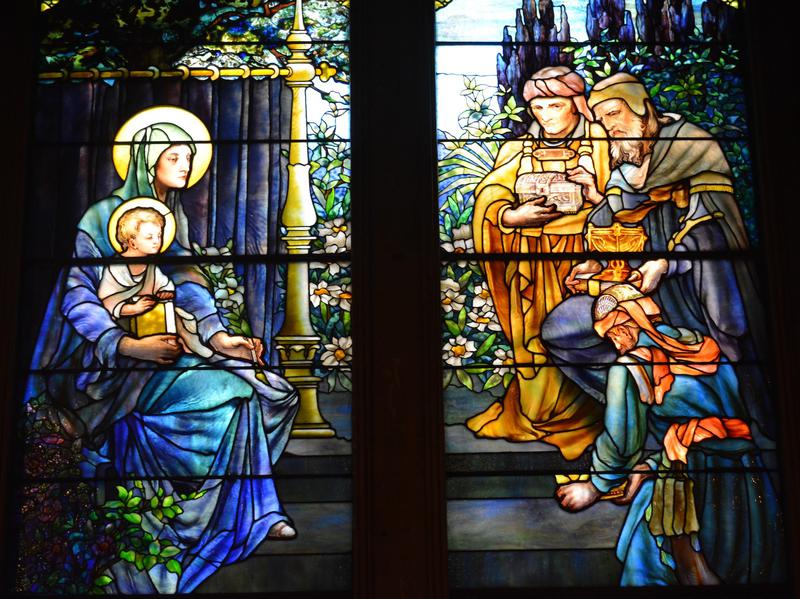 Garfield Memorial Window:  Adoration of the Magi