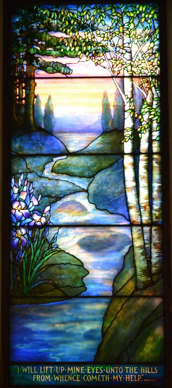 Norvell Memorial Window:  landscape