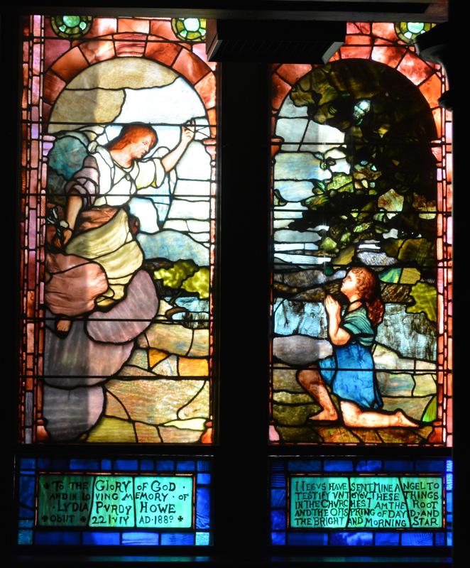 Howe Memorial Window:  Guardian Angel