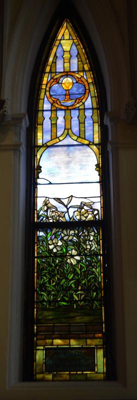 Rittenhouse Memorial Window:  Lilies