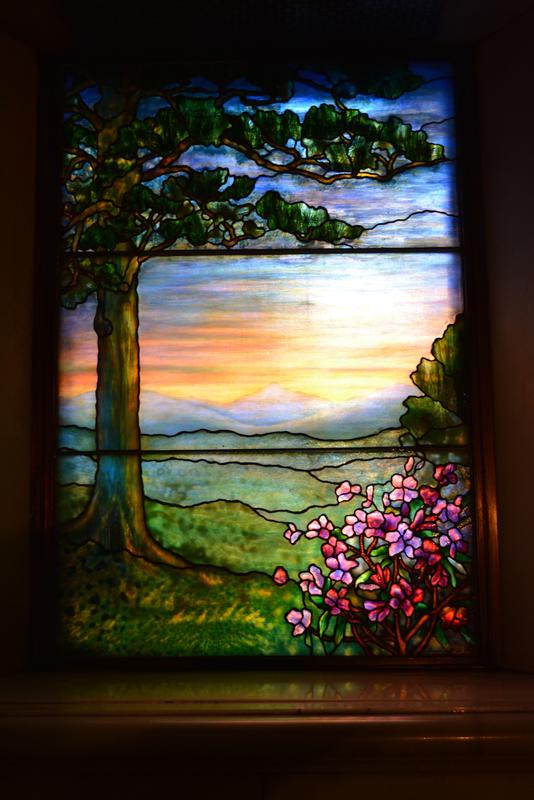 Kapel Memorial Window:  landscape